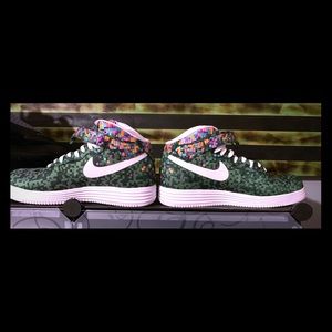 Lunar Force 1 Mid JCRD SP Pn Green Rio Size 13